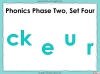 Phonics Phase 2, Set 4 - ck, e, u, r Teaching Resources (slide 1/228)